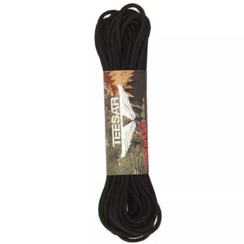 Parachute Cord 3mm/16m TEESAR černá
