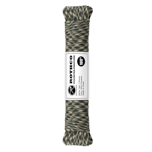 PARACORD 550-Lb 30m-4mm ROTHCO MASKÁČ
