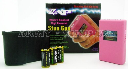 Elektrický paralyzér ZAP 950tis Voltů PINK