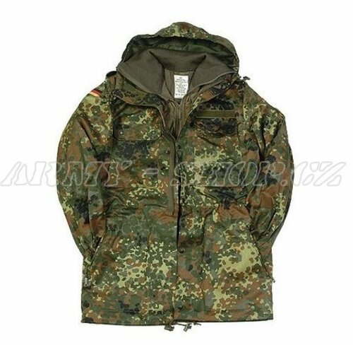 Parka Bundeswehr camo s vložkou