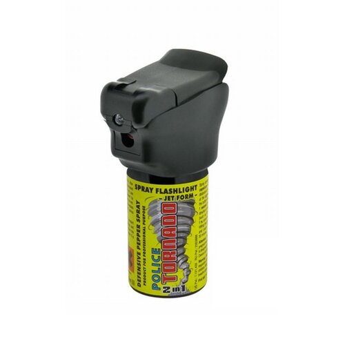 Obranný plyn TORNADO se svítilnou 40ml