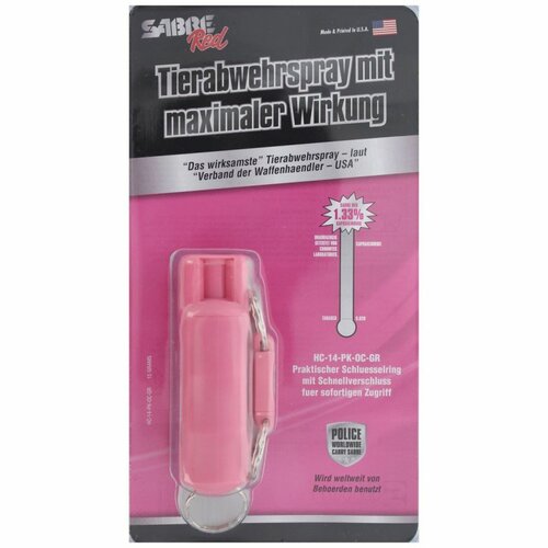 SABRE RED klíčenka PINK