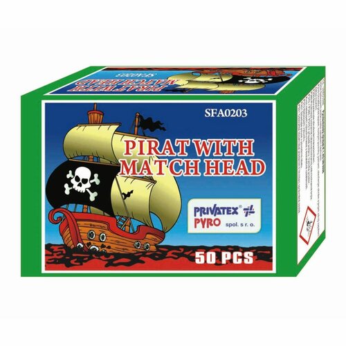 Petrady PIRÁT škrtací 50ks