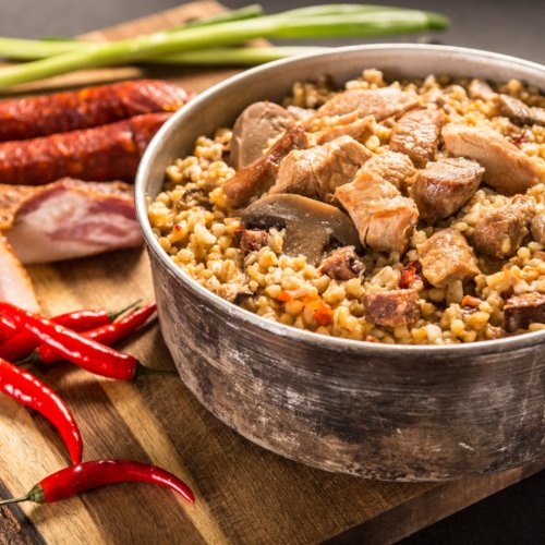 Pikantní kotlík s bulgurem 400g ADVENTURE MENU