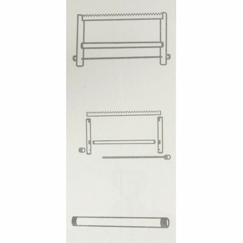 Pila rámová skládací MFH