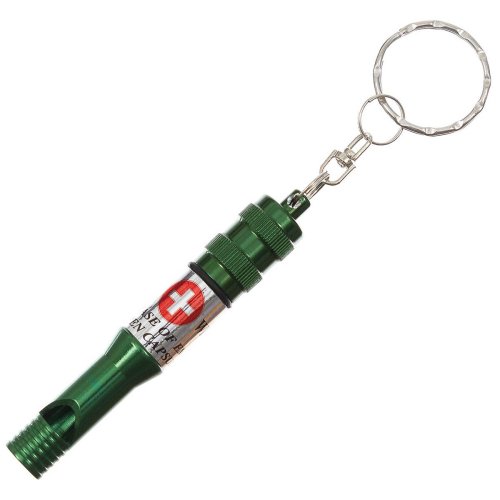 Píšťalka Survival ALU olivová