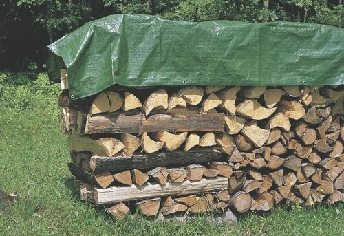 Zelená krycí plachta STANDART