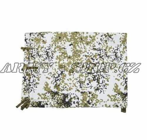 Multifunkční maskovací plachta - SNOW camo