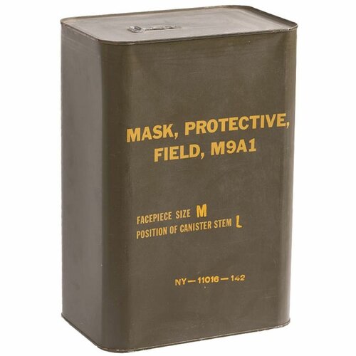Protiplynová maska US ARMY - model M9A1
