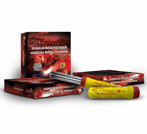 Ruční signální pochodeň RED