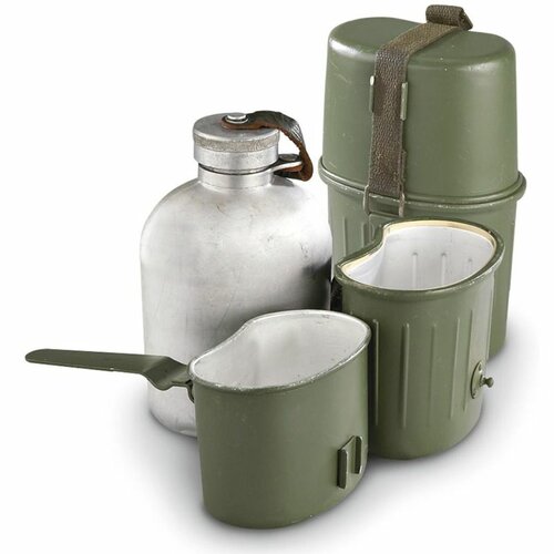 Polní láhev Bundeswehr hliníková