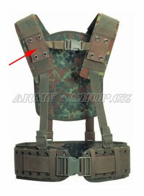 Polstrování BUNDESWEHR - Ramenní