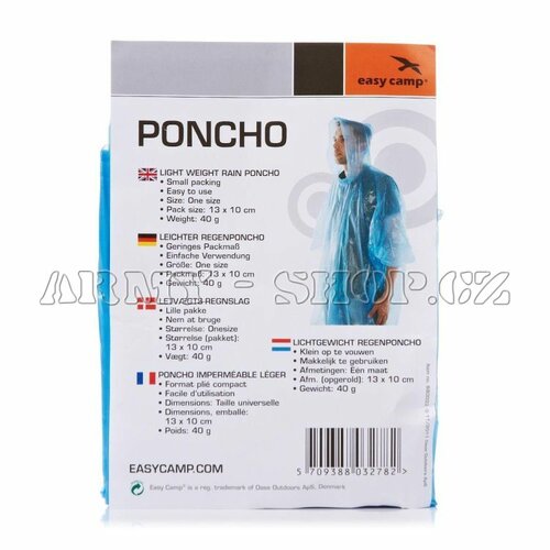 Poncho Easy Camp BLUE