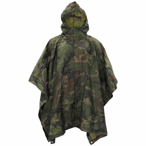 Armádní pláštěnka poncho WOODLAND NATO