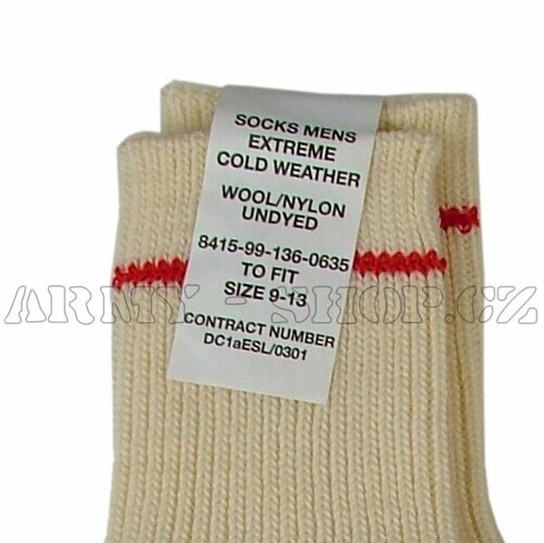 Ponožky ECW Britská Armáda - bílé