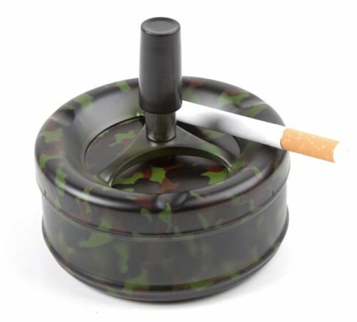 Popelník CAMO  tvar Plechovka