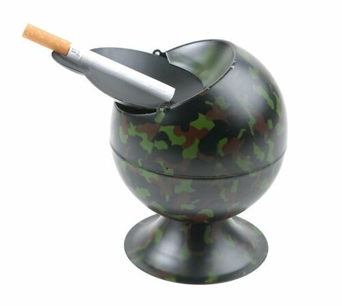 Popelník CAMO  tvar Baseboll