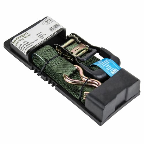 Popruh upínací 3,8cm/4,8m 1200kg OLIV