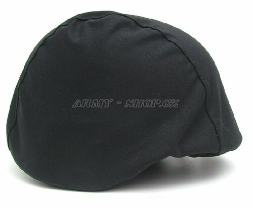 Kamuflážní povlak ČERNÝ na KEVLAROVOU PŘILBU