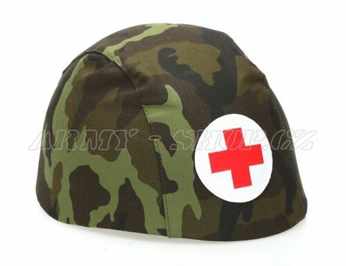 Potah na přilbu vz.95 ZDRAVOTNÍK