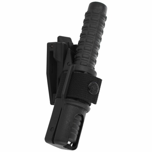 Teleskopický Obušek ESP  Černá rukojeť KALENÝ CHROM