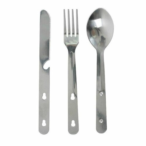 Skládací odlehčený 3-dílný příbor BCB