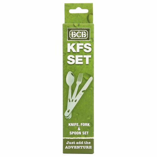 Skládací odlehčený 3-dílný příbor BCB