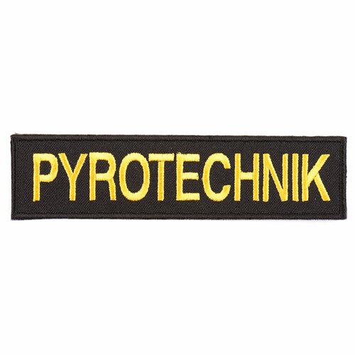 Nášivka Pyrotechnik plátek - barevná
