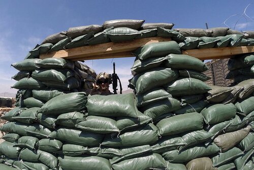 Pytel zákopový zelený NATO 60x30cm