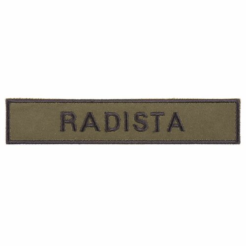 Nášivka funkce  RADISTA