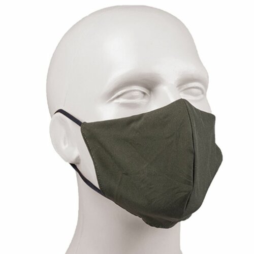 Rouška V-SHAPE PES/EL OLIV