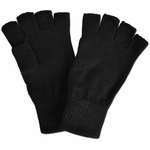 Rukavice pletené bezprsté  černé
