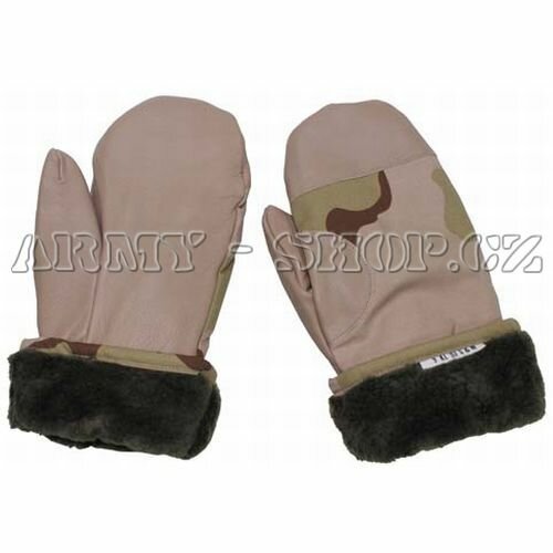 Rukavice palčáky HOLAND desert zimní