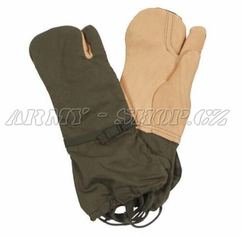 Rukavice  tříprsté  - zimní set orig. US