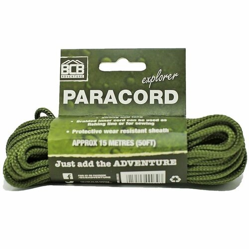Paracord 110-Lb BCB zeleny