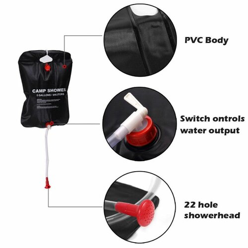 Sprcha solární 20L