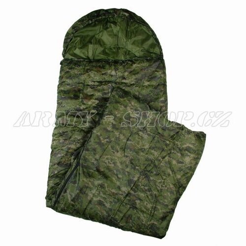 Spací pytel CAMPING Digital camo