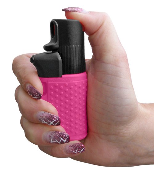 Sprejová svítilna HURRICANE 15ml RŮŽOVÁ/černá