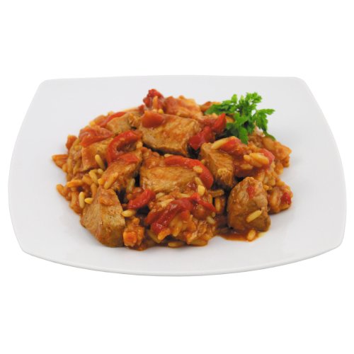 Srbské ohnivé maso s rýží - konzerva 400g