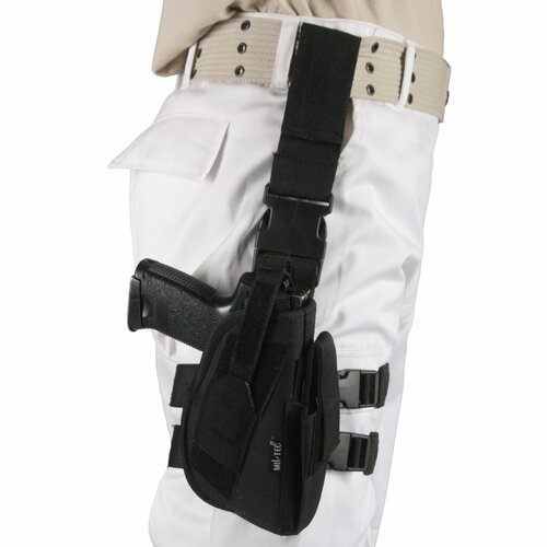 Pouzdro pistolové STEHENNÍ  KLASIC   Černé