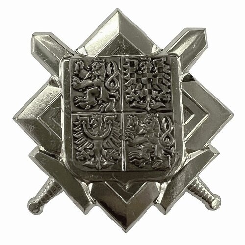 Odznak AČR velký čepicový STŘÍBRNÝ