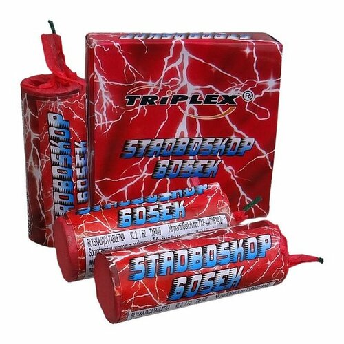 Stroboskop bílý 3ks 60sec