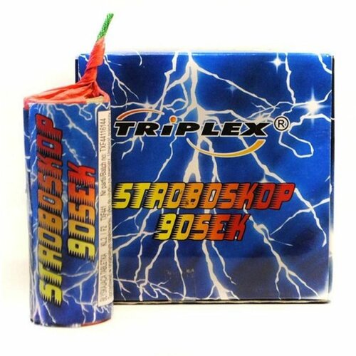 Stroboskop bílý 3ks 90sec