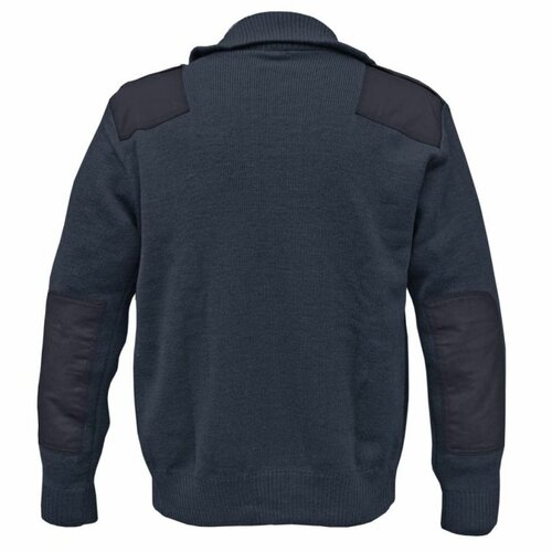 Svetr CARDIGAN se zipem MODRÝ