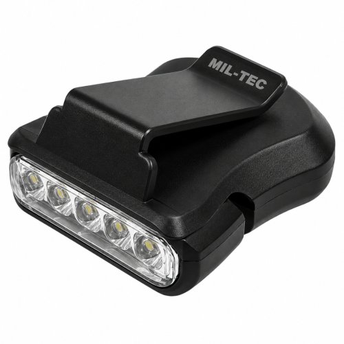 Svítilna 5 LED na kšilt MIL-TEC