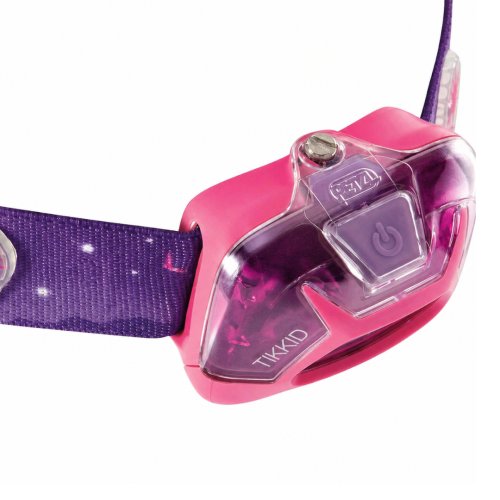 Svítilna čelová dětská PETZL TIKKID Hybrid RŮŽOVÁ