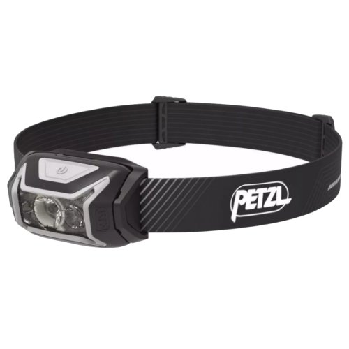 Svítilna čelová PETZL ACTIK CORE ŠEDÁ