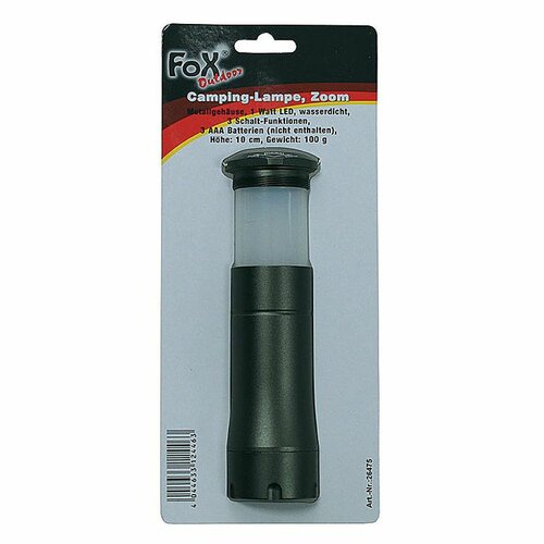 Lampa FOX CAMPING ZOOM 1W LED