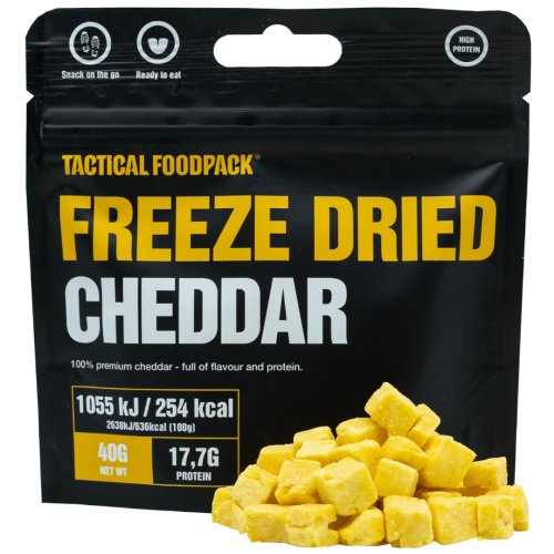 Tactical Foodpack – lyofilizovaný sýr Cheddar 40 g