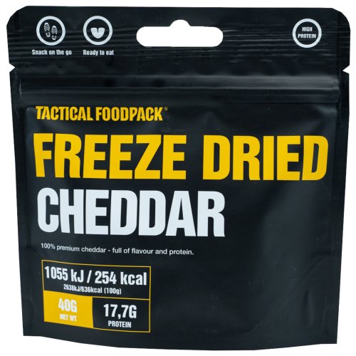 Tactical Foodpack – lyofilizovaný sýr Cheddar 40 g